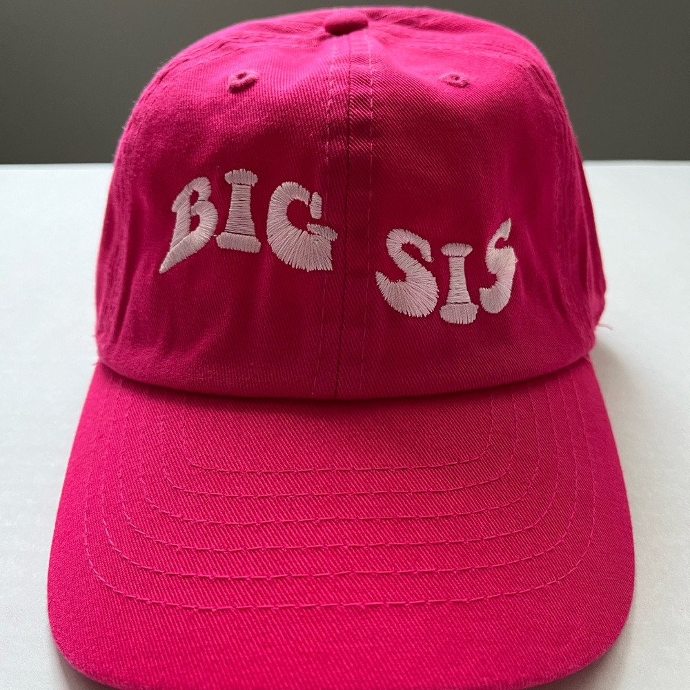 KBETHOS Pink and White Big Sis Hat